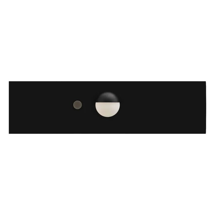 Holofote solar LED com sensor de movimento LED/3,7V 1200mAh 4000K IP65 preto