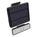 Holofote solar LED com sensor de movimento LED/3,7V 2500mAh 4000K IP54