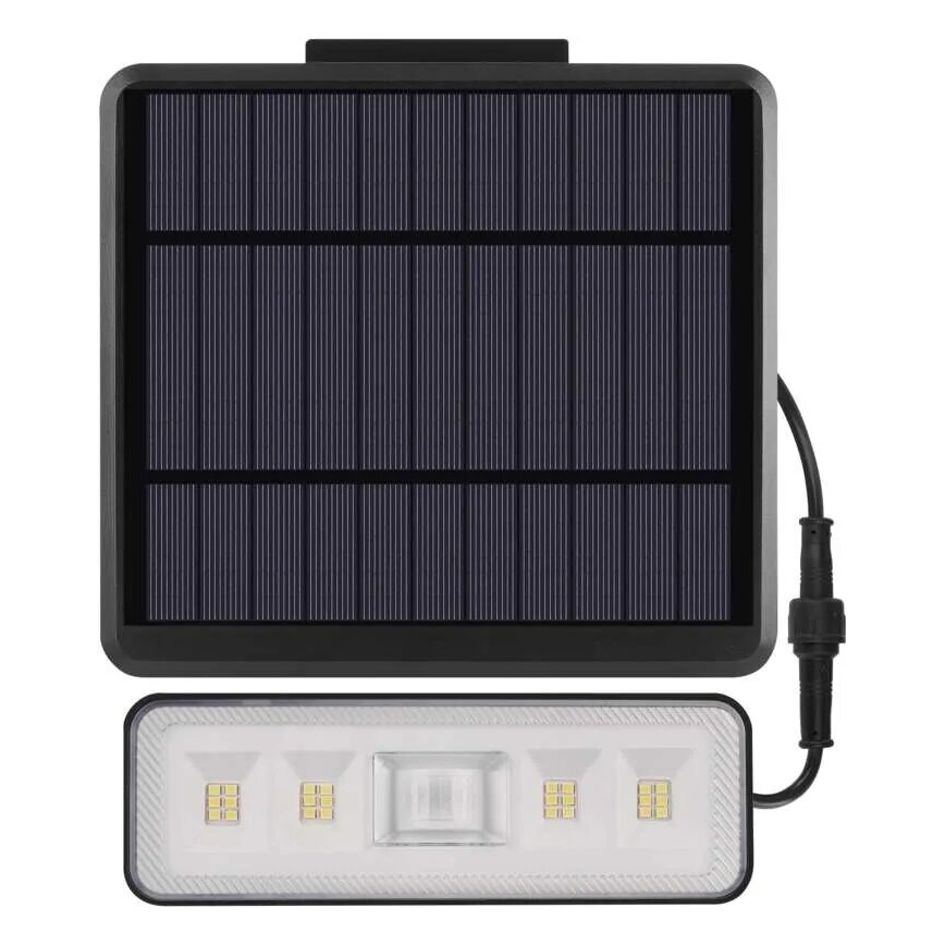 Holofote solar LED com sensor de movimento LED/3,7V 2500mAh 4000K IP54