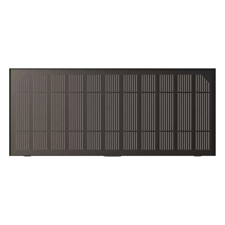 Holofote solar LED com sensor de movimento LED/3,7V 3000mAh 4000K IP65 preto