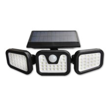 Holofote solar LED com sensor LED/15W/3,7V IP54 4500K