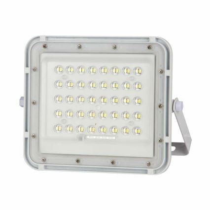 LED Exterior regulação solar holofote LED/10W/3,2V IP65 4000K 6000 mAh branco + comando