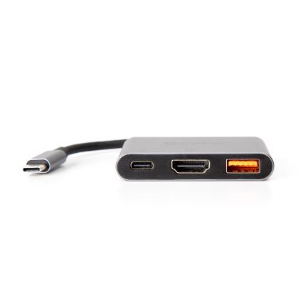 Hub USB 3em1 100W HDMI 4K