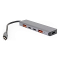 Hub USB-C 5 em 1 com Power Delivery de 100 W