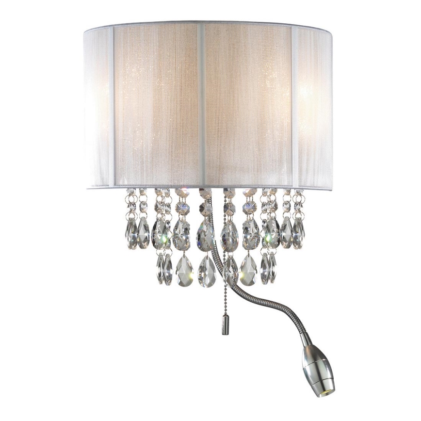 Ideal Lux - Aplica de perete LED 2xE14/40W/230V + LED/1W