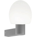 Ideal Lux - Aplique de parede exterior CLIO 1xE27/42W/230V IP44 cinzento