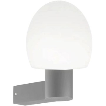 Ideal Lux - Aplique de parede exterior CLIO 1xE27/42W/230V IP44 cinzento