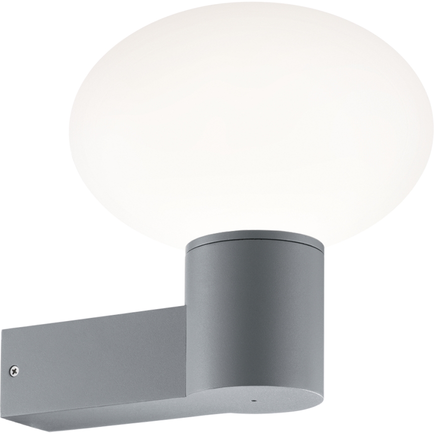 Ideal Lux - Aplique de parede exterior CLIO 1xE27/42W/230V IP44 cinzento