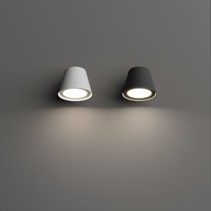 Ideal Lux - Aplique de parede exterior GAS 1xGU10/28W/230V IP43 branco