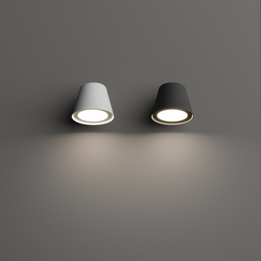 Ideal Lux - Aplique de parede exterior GAS 1xGU10/28W/230V IP43 branco