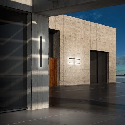 Ideal Lux - Aplique LED de parede para exterior LINEA LED/23W/230V CRI 90 144 cm IP54 preto
