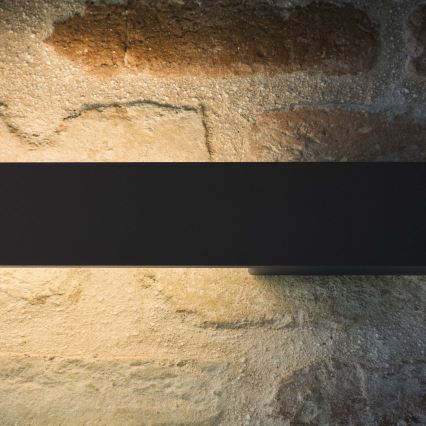 Ideal Lux - Aplique LED de parede para exterior LINEA LED/23W/230V CRI 90 144 cm IP54 preto
