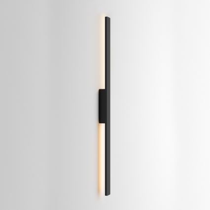 Ideal Lux - Aplique LED de parede para exterior LINEA LED/23W/230V CRI 90 144 cm IP54 preto