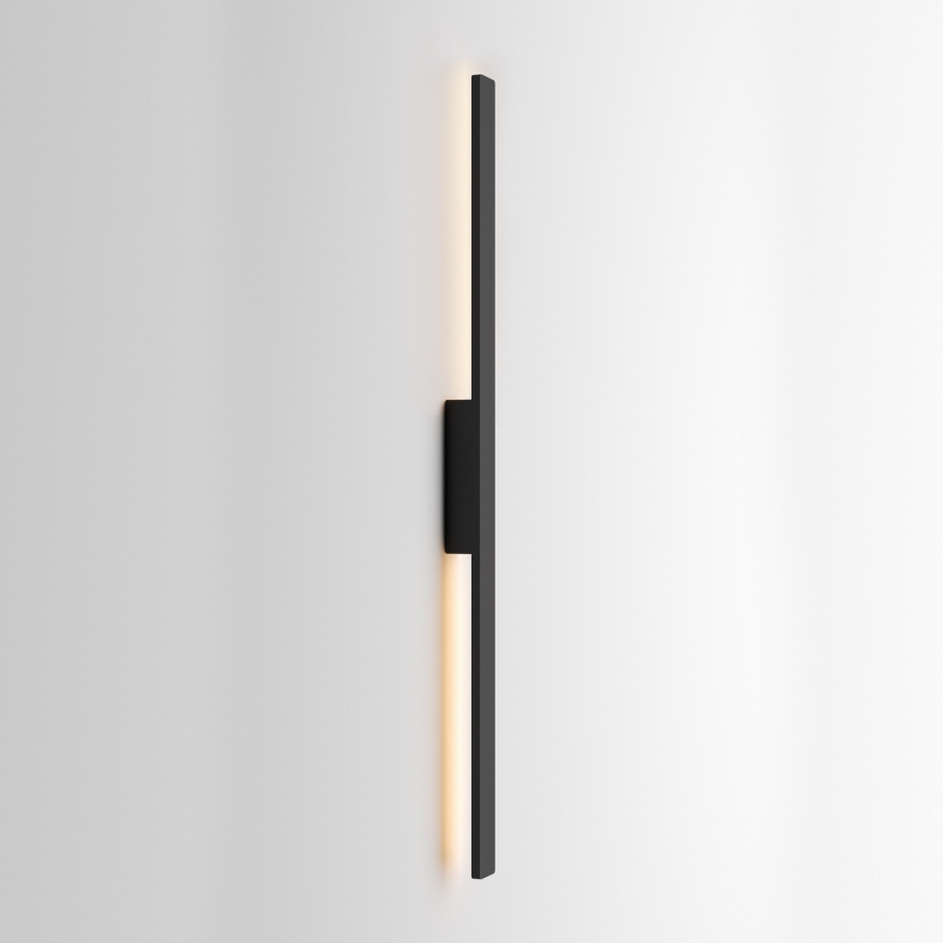 Ideal Lux - Aplique LED de parede para exterior LINEA LED/23W/230V CRI 90 144 cm IP54 preto