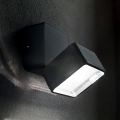 Ideal Lux - Aplique de parede exterior LED OMEGA LED/7W/230V CRI 90 IP54 castanho