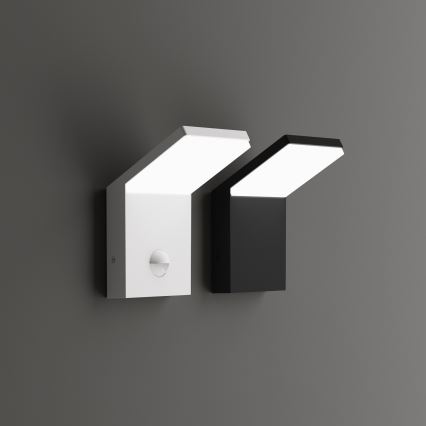 Ideal Lux - Aplique de parede LED para exterior STYLE LED/8,5W/230V 3000K CRI 90 IP54 preto