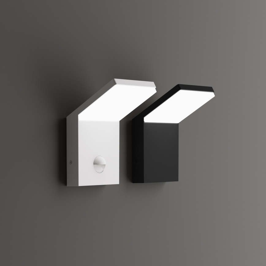 Ideal Lux - Aplique de parede LED para exterior STYLE LED/8,5W/230V 3000K CRI 90 IP54 preto