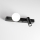 Ideal Lux - Aplique de parede LED BINOMIO 2xLED/3W/230V CRI 90 preto