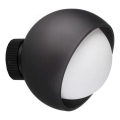 Ideal Lux - Aplique de Parede LED BLOOM 1xE27/42W/230V preto