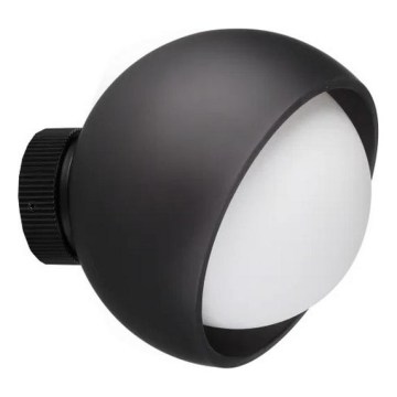 Ideal Lux - Aplique de Parede LED BLOOM 1xE27/42W/230V preto