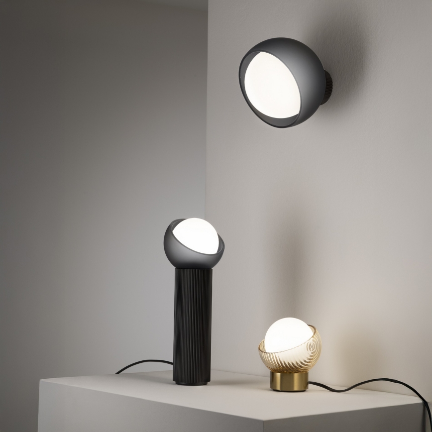 Ideal Lux - Aplique de parede LED BLOOM 1xG9/3W/230V preto