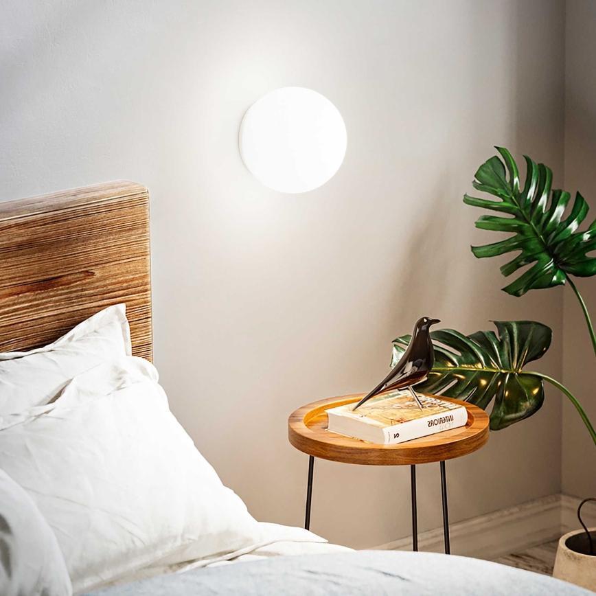 Ideal Lux - Aplique de parede LED MAPA 1xG9/3W/230V Ø 15 cm branco