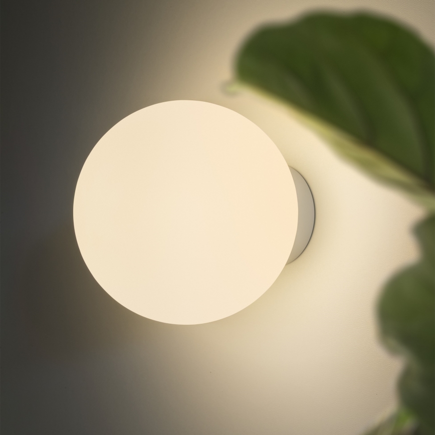 Ideal Lux - Aplique de parede LED MAPA 1xG9/3W/230V Ø 15 cm branco