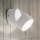Ideal Lux - Aplique de parede LED para exterior OMEGA LED/7W/230V CRI 90 IP54 branco