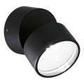Ideal Lux - Aplique de parede LED para exterior OMEGA LED/7W/230V CRI 90 IP54 preto
