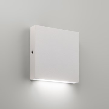 Ideal Lux - Aplique de parede LED para exterior POST-IT LED/3W/12V CRI 90 branco