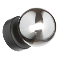 Ideal Lux - Aplique de parede LED PERLAGE 1xG9/3W/230V preto/preto fumê