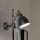 Ideal Lux - Aplique de parede NEWTON 1xE27/42W/230V preto