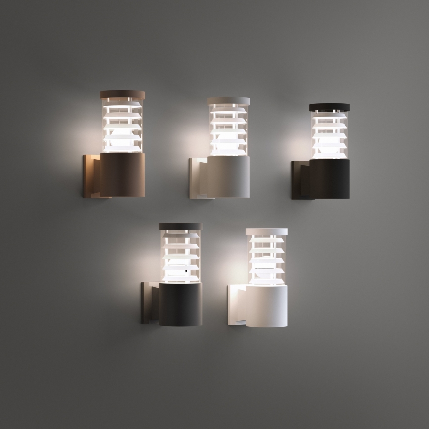 Ideal Lux - Aplique de parede para exterior TRONCO 1xE27/42W/230V IP44 castanho