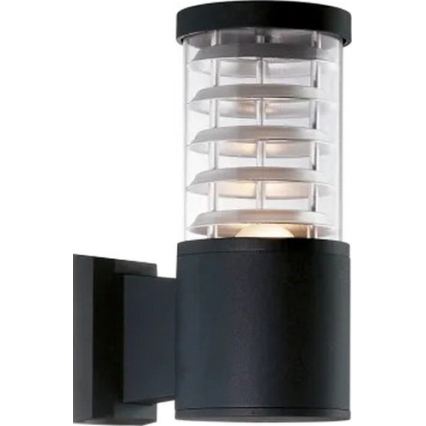 Ideal Lux - Aplique de parede para exterior TRONCO 1xE27/42W/230V IP44 preto