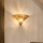 Ideal Lux - Aplique de parede SANTA 1xE14/40W/230V dourado