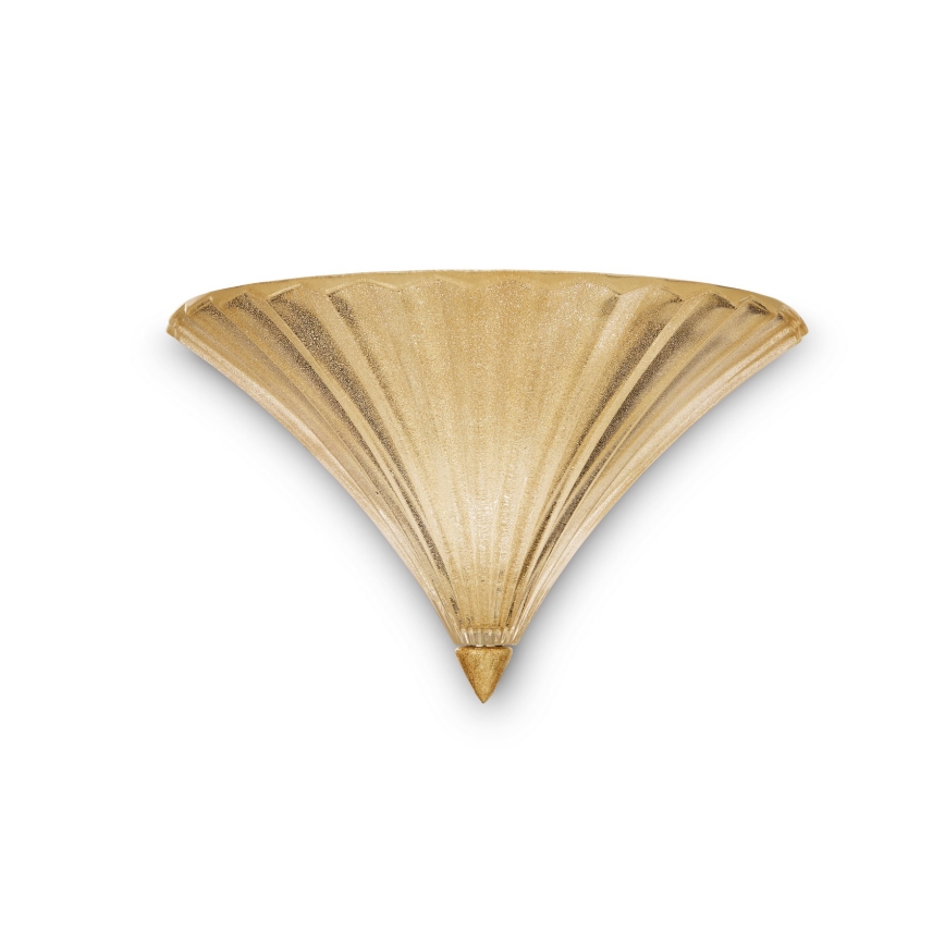 Ideal Lux - Aplique de parede SANTA 1xE14/40W/230V dourado