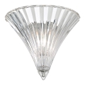 Ideal Lux - Aplique de parede SANTA 1xE14/40W/230V transparente