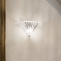 Ideal Lux - Aplique de parede SANTA 1xE14/40W/230V transparente