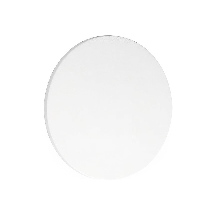 Ideal Lux - Aplique de parede exterior LED PUNTO LED/9W/230V IRC 90 Ø 18 cm IP54 branco