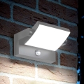 Ideal Lux - Aplique LED de parede para exterior com sensor SWIPE LED/21W/230V CRI 90 IP54 branco