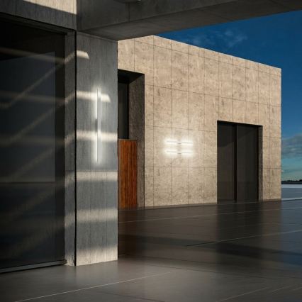 Ideal Lux - Aplique de parede para exterior LINEA LED/23W/230V CRI 90 144 cm IP54 branco