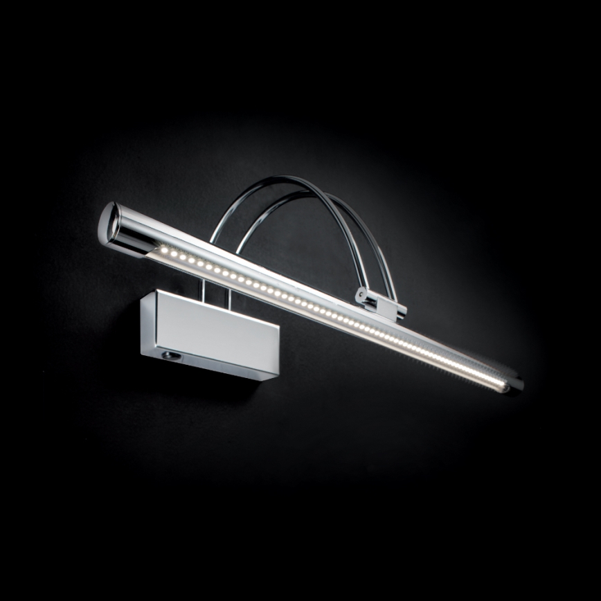 Ideal Lux - Aplique para quadros LED BOW LED/8W/230V cromo brilhante