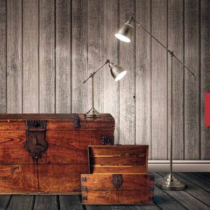 Ideal Lux - Arandela NEWTON 1xE27/42W/230V bronze