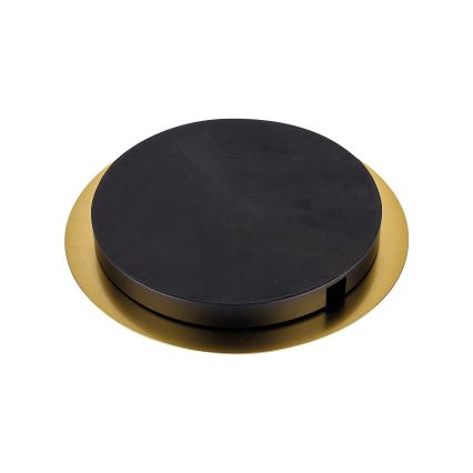 Ideal Lux - Candeeiro de chão LED BIRDS 5xG9/3W/230V preto/dourado