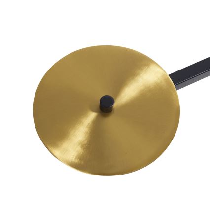 Ideal Lux - Candeeiro de chão LED BIRDS 5xG9/3W/230V preto/dourado
