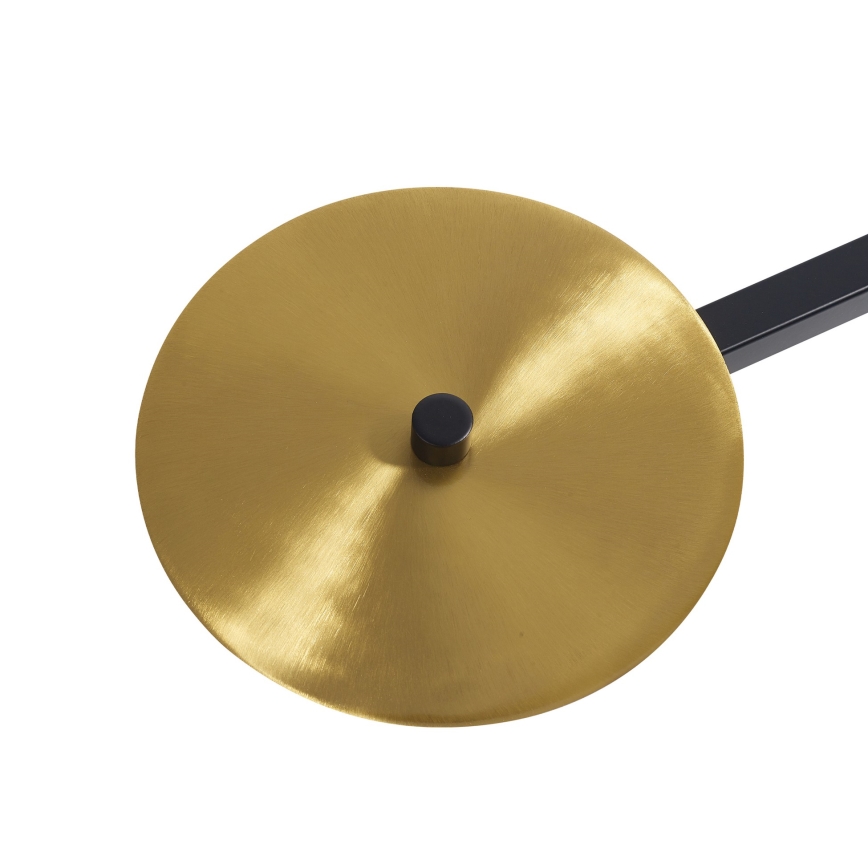 Ideal Lux - Candeeiro de chão LED BIRDS 5xG9/3W/230V preto/dourado