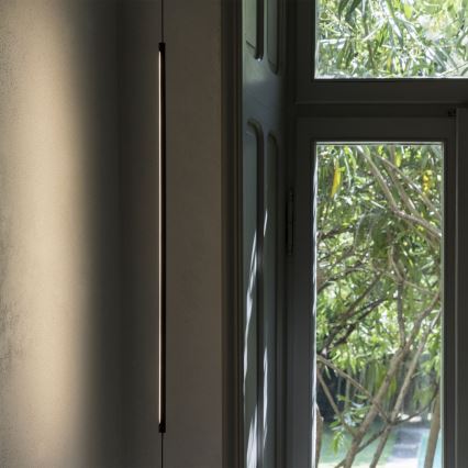 Ideal Lux - Candeeiro de chão LED FILO LED/14W/230V 2700K CRI 90 preto