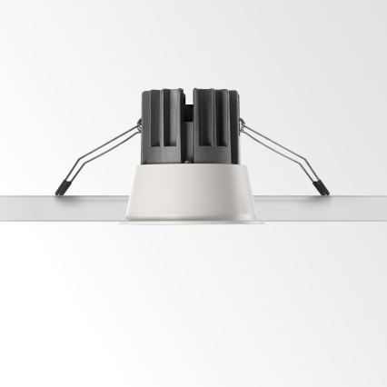 Ideal Lux - Luminária de embutir LED GAME TRIM LED/11W/230V 3000K CRI 90 Ø 8,5 cm IP40 branca