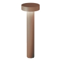 Ideal Lux - Candeeiro de exterior 4xG9/15W/230V 60 cm IP44 castanho