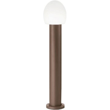 Ideal Lux - Candeeiro de exterior CLIO 1xE27/42W/230V 60 cm IP44 castanho